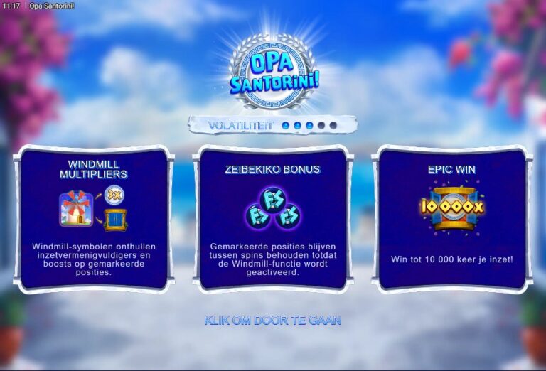Screenshot 1 van Opa Santorini!